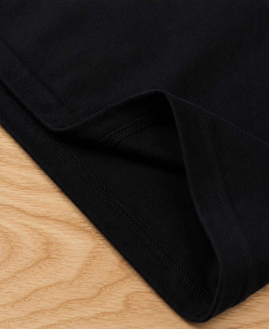 Men's Premium Oversized Black T-Shirt | 100% Cotton | Drop Shoulder | Round Neck